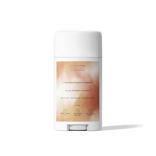 2 Pack Peptide Peppermint Deodorant